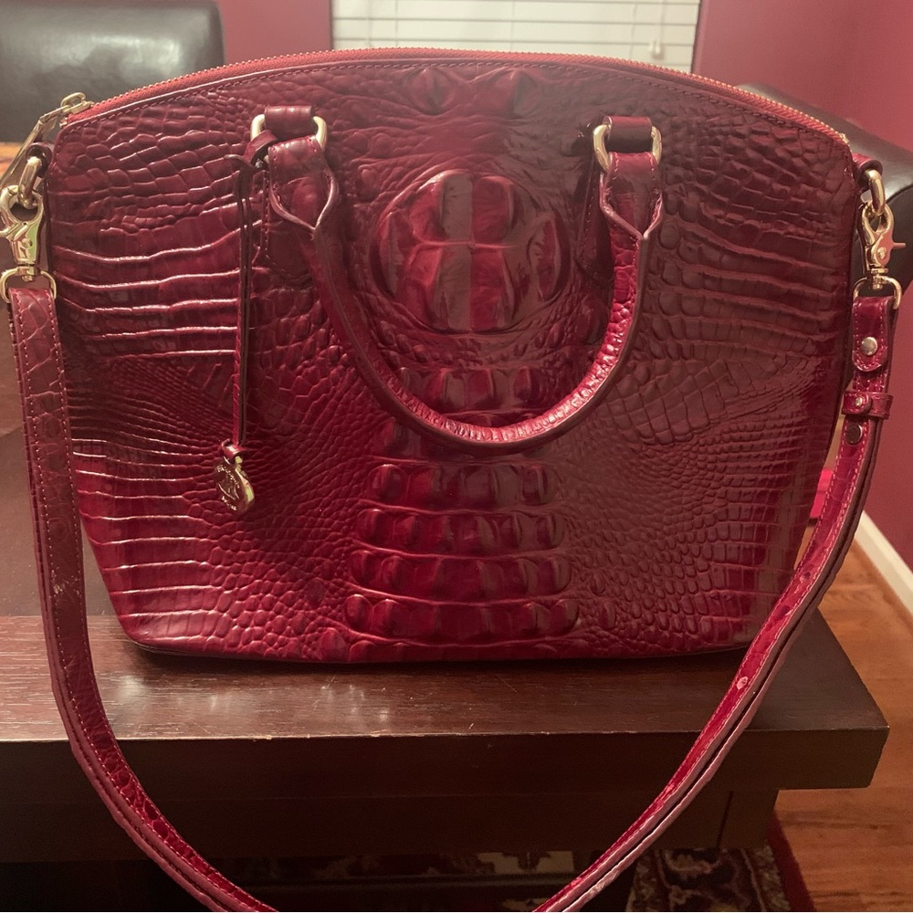 Gently used Brahmin purse.